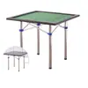 Mesa de Mahjong de Madeira Maciça para Uso Doméstico Venda por Atacado Mesa de Xadrez e Cartas Mahjong Esfregada à Mão Mahjong Manual Mesa de Xadrez e Cartas de Dormitório de Uso Duplo Mesa de Jantar Mesa de Mahjong