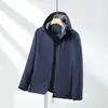 Uniforme de Equipo a Prueba de Viento, Chaqueta de Trabajo, Impermeable para Exteriores, Color Sólido, Estilo Delgado, Venta Directa de Fábrica, Ropa de Trabajo Personalizada