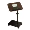 Mesa de noche con ruedas al por mayor transfronteriza, Estante de almacenamiento de mesita de noche, Mesa pequeña móvil, Mesa de centro ajustable, Mesa lateral para sofá de sala de estar