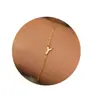 Pulsera de Letras Nueva Transfronteriza de Amazon, Moderna, Fina y Elegante, Joyería de Mano Versátil para Mujeres, Uso Diario y Fiestas