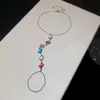 Nuevo Pulsera de Malla Redonda Retorcida con Circonita Diseño de Nicho de Moda Versátil para Viajes Diarios para Mujeres