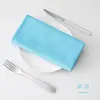 Servilletas de Catering, Paños de Algodón Puro para Limpiar Vasos de Hotel, Servilletas Estilo Occidental, Paños Plegados en Forma de Flor para Vasos, Paños de Secado para Vasos y Vajilla
