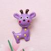 Parche de resina directo de fábrica de ciervo de dibujos animados lindo DIY accesorios para el cabello para niños accesorios para anillo para el cabello