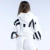 Sudadera con capucha casual de punto de letras de alta calle para otoño e invierno, exportación transfronteriza europea, americana y rusa, para hombres y mujeres