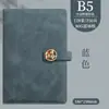 Cuaderno de Negocios A5 Personalizado con Logo Imprimible Minutas de Reunión de Oficina Cuero Suave Engrosado Bloc de Notas de Trabajo