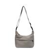 Bolso de hombro de nailon informal y sencillo de estilo japonés para mujer, bolso de viaje pequeño cuadrado, ligero y combinable, bolso cruzado para estudiantes.