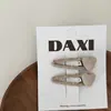 Nuevo Oso de Peluche Beige Amor Combinación de Pasador para el Cabello Diadema Pinza Lateral para el Cabello de Bebé Tendón de Goma