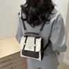 Bolsa de Ombro de Design de Nicho 2025 Nova Moda Mochila Portátil Mochila Escolar Coreana Mochila de Viagem Retrô
