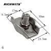 RICHWITS acero inoxidable 304 lingote de una sola tarjeta mandril de acero inoxidable mandril unión de cable de acero