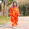 Ropa protectora orientada a la exportación ropa de apicultor mono de algodón para niños traje anti-abejas para niños traje espacial gorra anti-abejas