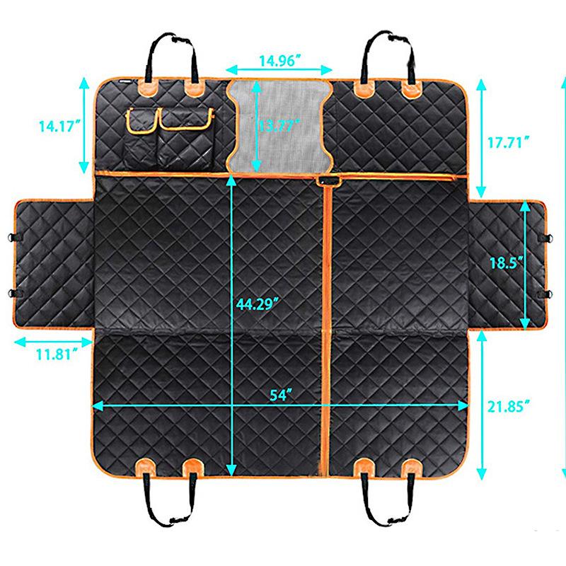 开骨头网橙色包边