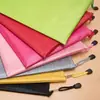 Bolsa de archivo de color esférica A4 con cremallera impermeable bolsa engrosada para almacenamiento de datos de oficina y estudiante bolsa para exámenes y papelería