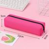 Estuche para Lápices con Logo Personalizado, Estuche Sencillo de Gran Capacidad, Alta Elasticidad y Resistencia a las Manchas, Caja de Papelería para Estudiantes, Estuche de Doble Capa de Alto Valor