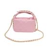 Bolso de cadena mini de diamantes estilo nuevo 2023 Bolso de luna bolso de aro de hula bolso de brazo bolso de dama