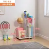 Cesta de Almacenamiento para Esterillas de Yoga, Estante de Almacenamiento para Equipos Deportivos y de Fitness en Casa, Estante de Almacenamiento Doméstico para Rellenar Espacios para Bádminton y Baloncesto