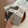 Serie Gris Avanzada Hilo de Algodón Puro Jacquard Tejido Ropa Interior para Mujer 10A Seda Antibacteriana Entrepierna Extendida Bragas Cómodas para Mujer