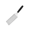 Espátula para pastel espátula de acero inoxidable utensilio para hornear cuchillo desmoldador de pasteles alisador recto para decorar crema
