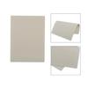 Nuevo Cuero de Práctica Semi-permanente Bordado en Blanco Imitación de Cuero Suave Blanco de Doble Cara Fácil de Colorear para Principiantes