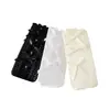 Calcetines de Malla Transpirables Finos para Niñas de Verano Medias Lolita de Media Pantorrilla Calcetines de Encaje para Pantorrilla de Princesa