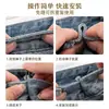 Artefacto para ceñir la cintura clip de bola de acero ajustable apriete clip en forma de U metal dorado negro plateado hebilla de fijación para cintura de pantalones ropa
