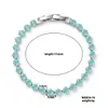 Pulsera de circón cuadrado transfronteriza europea y americana, joyería versátil estilo ins, lujo ligero con una sensación de alta gama y elegancia