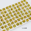 Dongzhou Cabeza de Gato Arte para Uñas Diamante Joyería Accesorios Punto Brillante Fondo Puntiagudo Diamante de Vidrio Nuevo Uña Diamante Pegajoso Uña Portátil Montículo de Uñas Diamante