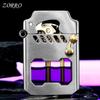 Zorro Zorro Cyber 786 Mechero de Queroseno Semiautomático Transparente de Almacén para Hombre a Prueba de Viento Fabricante Venta al por Mayor