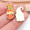 Mezcla 50 Colgantes de Pavo de Acción de Gracias, Calabaza y Hongo de Dibujos Animados Accesorios para Pulsera y Llavero DIY