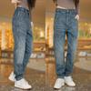 Jeans Skinny Masculino de Verão 2024 Tendência Personalidade Hip Hop Ins Tendência Streetwear Tendência Calças Macias Bonitas Estilo Hong Kong