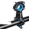 Soporte para luz de bicicleta, abrazadera giratoria fija para luz delantera de linterna, bicicleta de montaña, bicicleta de carretera, accesorios de ciclismo