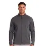Ropa exterior casual de otoño e invierno para hombre con cuello alto de forro polar, tejido de calibre grueso, cepillado, proceso sin costuras, estilo cremallera, resistente al desgaste, cómoda, manga larga, exterior