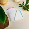 Cuaderno de Bocetos Rasgable A6 Cuaderno para Examen de Admisión de Posgrado Papel de Extracto de Aprendizaje Portátil Papel Engrosado A Prueba de Tinta de Escritura