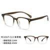 1312 Nuevo Marco Ultra Ligero TR90 Gafas de Marco Grande para Mujer Luz Azul Anti-Gafas para Mujer Sentido de Alto Nivel Popular Cibernético Gafas Lisas Lisas