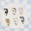 Direto da fábrica DIY joias liga de óleo gato multicolor fofo estampado vento pulseira acessórios chaveiro