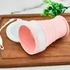 Venta al por mayor de fábrica Taza plegable de silicona Taza de viaje simple y creativa Taza portátil Taza para exteriores Taza retráctil
