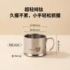 Taza de titanio puro con asa, taza de aprendizaje para beber para uso doméstico, anticaída, taza de boca abierta para preescolar, taza de bebida para niños, transfronterizo