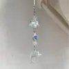 [Delfín Tiene el Mar] Verano Hecho a Mano con Cuentas Casero Girly Corazón Ins Cadena para Teléfono Móvil Carrillón de Viento Colgante Guben Ccd Cuerda