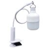 Lâmpada Recarregável LED Super Brilhante Feira Noturna Barraca de Rua Luz de Mesa com Clipe Suporte Fixo Iluminação Portátil para Exterior