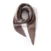 Nueva colección otoño e invierno 2026: Bufanda de punto de cachemira de color liso, diseño unisex, gruesa y cálida, proporciona protección y comodidad para el cuello