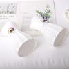 Vaso de plástico arranjo de flores artificiais recipiente decoração de sala de estar decoração de casa vaso de mesa fresco em estoque atacado