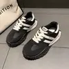 Tênis de Corrida Macios Estilo Coreano Retro para Mulheres, Tênis Waffle de Outono, Tênis de Estudante, Calçados Femininos Versáteis da Moda