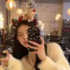 Estilo Dulce Navideño Gorro de Fiesta Oso Diadema Navideña Accesorios para Vestido Navideño Tocado de Regalo Accesorios para el Cabello