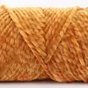 Hilo de Chenilla Brillante Peludo de Tres Hebras, Hilo para Zapatos de Ganchillo, Lana Gruesa para Tejer Suéteres, Bufandas, Gorros