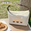 Bonita Bolsa de Almuerzo Bolsa de Aislamiento Térmico Engrosada Bolsa para Lonchera Bolsa de Almuerzo Portátil para Trabajadores de Oficina Paquete de Arroz Bolsa Fría de Papel de Aluminio