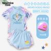 2025 Novo Maiô Infantil da Princesa Elsa Moda para Meninas Tipo Cortado Tamanhos Médio e Grande para Crianças Meninas Proteção Solar Secagem Rápida