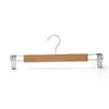 Madeira maciça Casa Marrom Home Design Adulto Xinchen Metal Sem Costura Marca Cabide de Roupas Madeira Maciça Calças Rack Antiderrapante Calça Clipe