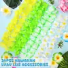 Suministro transfronterizo de Amazon de pulseras hawaianas, diademas, guirnaldas coloridas, accesorios de disfraces para eventos de fiesta y festivales, hechos a mano
