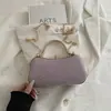 Bolsa Caixa Estilo Único 2026 Nova Moda Primavera Tendência Bolsa de Festa com Corrente e Strass para Mulheres Bolsa de Ombro Transversal