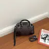 Bolsa pequena estruturada com padrão trançado para mulheres, nova bolsa quadrada pequena casual 2026, bolsa transversal de mão para o verão de alta qualidade para o trabalho