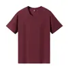 Camiseta Branca de Manga Curta para Mulheres, Corte Solto, Novo Estilo Verão 2025, Camiseta Básica Lisa, Top Manga Meia-Manga Feminino
